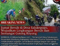 Jumat Bersih di Desa Salukepopo, Wujudkan Lingkungan Bersih dan Semangat Gotong Royong