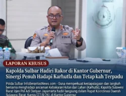 Kapolda Sulbar Hadiri Rakor di Kantor Gubernur, Sinergi Penuh Hadapi Karhutla dan Tetapkan Langkah Terpadu