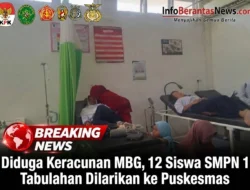 Diduga Keracunan MBG, 12 Siswa SMPN 1 Tabulahan Dilarikan ke Puskesmas
