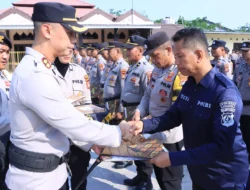 34 Personel Polres Majene Terima Penghargaan atas Kontribusi Dukung Ketahanan Pangan