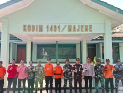 Wakapolres Majene Hadiri Apel Gelar Pasukan dan Simulasi Penanganan Karhutla di Kodim 1401