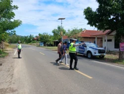 Di SMAN 2 Mamuju, Polantas Hadir Melayani dan Tanamkan Kesadaran Keselamatan Berlalu Lintas Sejak Dini