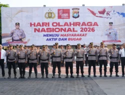 HAORNAS, Wakapolda Sulbar: Tubuh Sehat adalah Modal Utama Melayani Masyarakat, Termasuk Hadapi Karhutla
