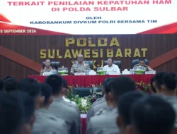 Kapolda Sulbar Buka Penilaian Kepatuhan HAM, Tingkatkan Pemahaman Hukum Cegah Pelanggaran di Lapangan