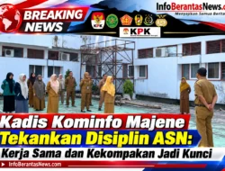 Kadis Kominfo Majene Tekankan Disiplin ASN: Kerja Sama dan Kekompakan Jadi Kunci