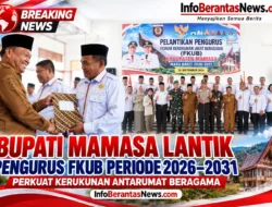 Bupati Mamasa Lantik Pengurus FKUB Periode 2026–2031, Perkuat Kerukunan Antarumat Beragama