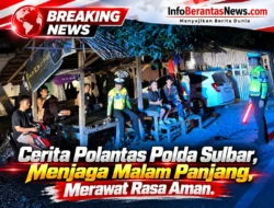 Cerita Polantas Polda Sulbar, Menjaga Malam Panjang, Merawat Rasa Aman