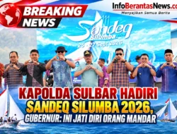 Kapolda Sulbar Hadiri Sandeq Silumba 2026, Gubernur: Ini Jati Diri Orang Mandar