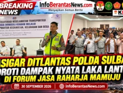 Kasigar Ditlantas Polda Sulbar Soroti Dampak Nyata Laka Lantas di Forum Jasa Raharja Mamuju