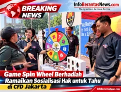 Game Spin Wheel Berhadiah Ramaikan Sosialisasi Hak untuk Tahu di CFD Jakarta