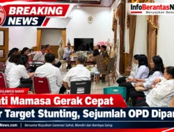 Bupati Mamasa Gerak Cepat Kejar Target Stunting, Sejumlah OPD Dipanggil