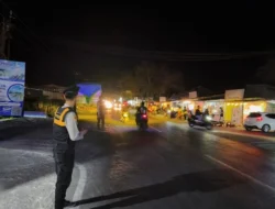 Patroli Malam Digencarkan, Samapta Polres Majene Sisir Titik Rawan Kota