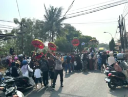Polsek Banggae Kawal Tradisi Messawe Totamma, Arak-arakan Kuda Hias Berlangsung Aman dan Lancar