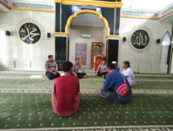 Sambang Keagamaan di Masjid Al-Ikhsan, Sat Binmas Polres Majene Pererat Silaturahmi dan Serap Aspirasi Jamaah