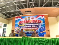 Bahaya Narkoba Jadi Perhatian, Polsek Pamboang Edukasi Masyarakat Desa Simbang