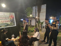 Patroli Malam Jaga Kamtibmas, Samapta Polres Majene Sasar Titik Strategis dan Ruang Publik