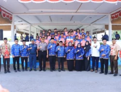 Wakapolres Majene Hadiri Upacara Hari Kesadaran Nasional, Apresiasi Peserta Jambore Nasional XII