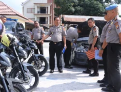 Pastikan Kesiapan Sarana Dinas, Biro Logistik Polda Sulbar Supervisi ke Polres Majene