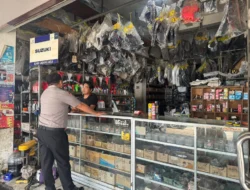 Cegah Gangguan Knalpot Brong, Sat Binmas Polres Majene Edukasi Pemilik Bengkel
