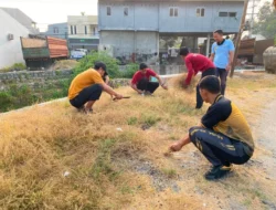 Green Policing, Polres Majene Kolaborasi Dinas PU dan Warga Bersatu Jaga Lingkungan Lewat Kerja Bakti Bersama
