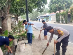 Wujudkan Desa Bersih dan Asri, Polsek Sendana Gandeng Warga dalam Aksi Green Policing
