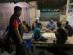 Patroli Malam Polsek Pamboang Sasar Wilayah Rawan, Warga Diimbau Waspadai Curanmor