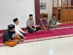 Subuh Keliling, Kapolsek Pamboang Serap Aspirasi Warga di Masjid Al Ihsan