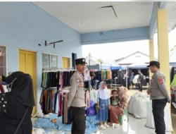 Polsek Sendana Intensifkan Patroli Pagi di Pasar Somba, Ajak Warga Waspada Kejahatan