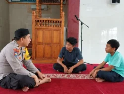 Polsek Pamboang Pererat Silaturahmi dengan Jamaah Masjid Al-Ihsan, Ajak Warga Makmurkan Masjid