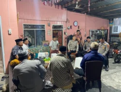 Polisi Bersama Masyarakat, Jaga Kondusifitas Wilayah Polsek Pamboang Intensifkan Patroli Malam