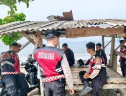 Patroli Dialogis Pagi Hari, Samapta Polres Majene Sambangi Pangkalan Ojek dan Kumpulan Warga