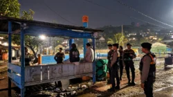 Patroli Malam di Pangali-ali, Sat Samapta Polres Majene Ajak Warga Bersama Jaga Kamtibmas