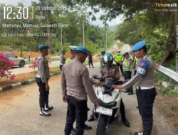 Operasi Patuh Marano 2026, Bidpropam dan Ditlantas Polda Sulbar Periksa Kendaraan Personel