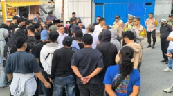 Kapolres Majene Pimpin Langsung Pengamanan Aksi Forum Kota, Kedepankan Pendekatan Humanis