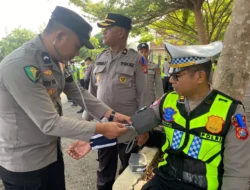 Pastikan Pelaksanaan Tugas Operasi Patuh Maksimal, Personel Polda Sulbar Rutin Cek Kesehatan