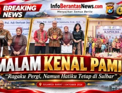 Malam Kenal Pamit, “Ragaku Pergi, Namun Hatiku Tetap di Sulbar”