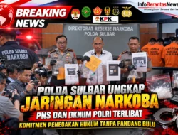 Polda Sulbar Ungkap Jaringan Narkoba, PNS dan Oknum Polri Terlibat, Komitmen Penegakan Hukum Tanpa Pandang Bulu