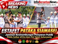 Estafet Pataka Siamasei, Jaminan Kesinambungan Pelayanan Publik Polda Sulbar di Era Irjen Pol Totok Suharyanto