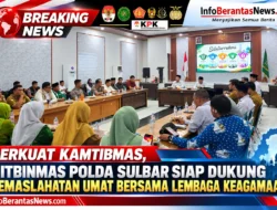 Perkuat Kamtibmas, Ditbinmas Polda Sulbar Siap Dukung Kemaslahatan Umat Bersama Lembaga Keagamaan
