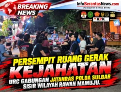 Persempit Ruang Gerak Kejahatan, URC Gabungan Jatanras Polda Sulbar Sisir Wilayah Rawan Mamuju
