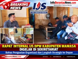 RAPAT INTERNAL IJS DPW KABUPATEN MAMASA DIGELAR DI SEKRETARIAT, BAHAS PENGUATAN ORGANISASI DAN LANGKAH STRATEGIS KE DEPAN
