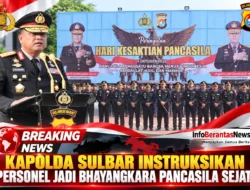 Kapolda Sulbar Instruksikan Personel Jadi Bhayangkara Pancasila Sejati