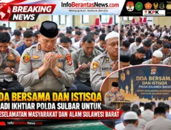 Doa Bersama dan Istisqa Jadi Ikhtiar Polda Sulbar untuk Keselamatan Masyarakat dan Alam Sulawesi Barat