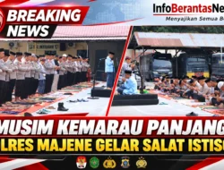 Musim Kemarau Panjang, Polres Majene Gelar Salat Istisqa