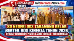 SD NEGERI 003 TARAMANU GELAR BIMTEK BOS KINERJA TAHUN 2026, PERKUAT DIGITALISASI PEMBELAJARAN, LITERASI, DAN NUMERASI