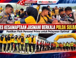 Tes Kesamaptaan Jasmani Berkala Polda Sulbar Pastikan Fisik Personel Prima Untuk Pelayanan Optimal